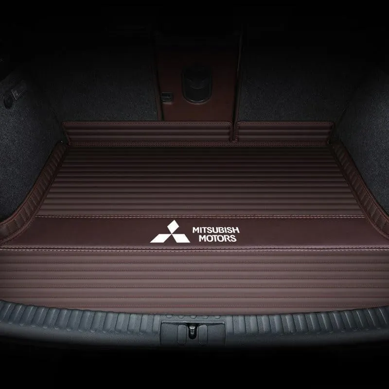 Car Boot Liner Protector for Mitsubishi Outlander 2006 2007 2008 2009, Resistant Easy to Install Premium Car Accessory,D Brown