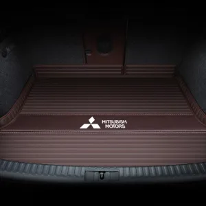 Car Boot Liner Protector for Mitsubishi Outlander 2006 2007 2008 2009, Resistant Easy to Install Premium Car Accessory,D Brown