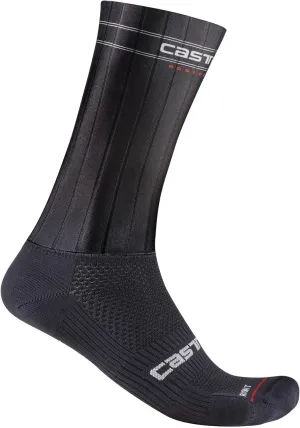 CASTELLI Unisex Fast Feet 3 Sock, Breathable Performance Cycling Apparel Sock for Road & Gravel Biking, Men & Women
