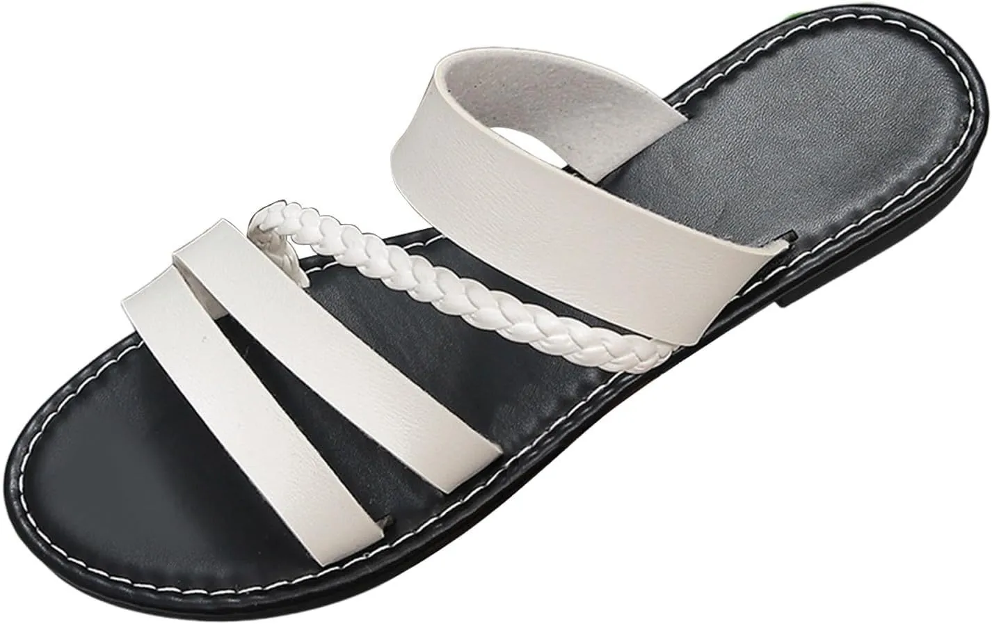 Casual Dress Women's Sandals 2025 Summer Home Household Indoor Slip Thick Soled PVC Women Slippers