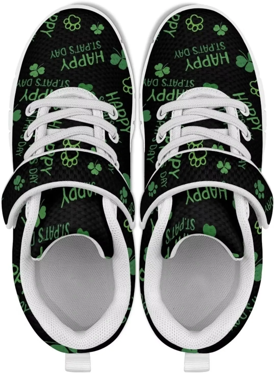 Casual House Shoes Lightweight Anti-Skid Sneakers Boys Girls Breathable Single Buckle Mesh Shoes for Athletic US 11-15 White Sole