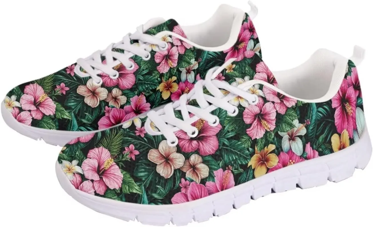 Casual Lace Up Sneakers for Women Men Sport Athletic Tennis Breathable Running Shoes