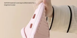 Casual Shoes Couple Summer Autumn Stomping Shoes Red Network Beach Thick Bottom Slippers Wear-Resistant Anti-Slip