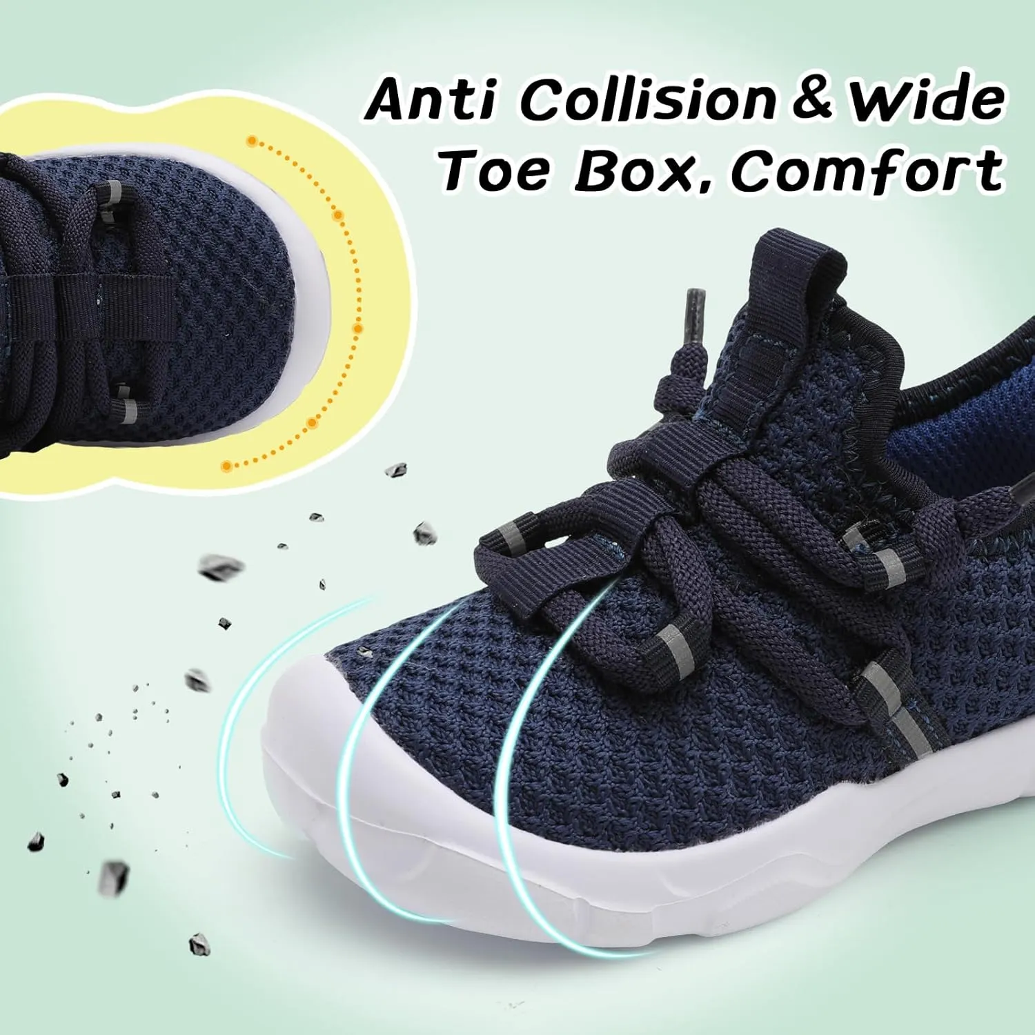 Centipede Demon Toddler Shoes Boys Girls Barefoot Shoes Kids Breathable Walking Running Shoe Slip on Sneakers Lightweight Outdoor Athletic Tennis Shoe