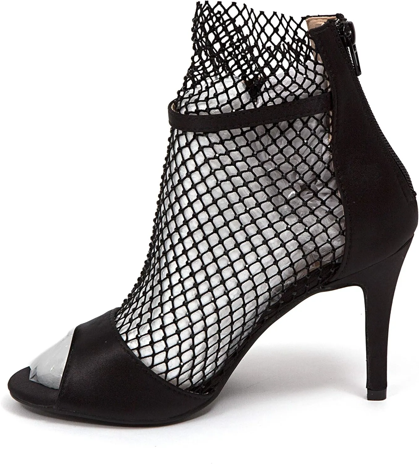 Chic ARIANA Glitter Mesh Shootie