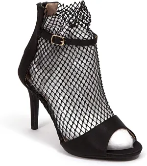 Chic ARIANA Glitter Mesh Shootie