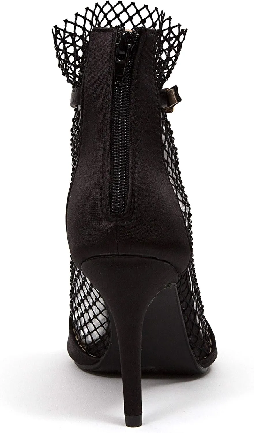 Chic ARIANA Glitter Mesh Shootie