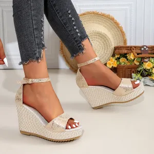 Chic Wedge Heel Sandals