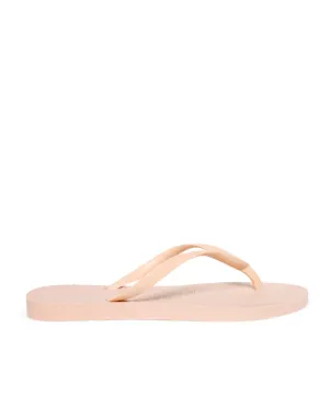 Chinelo Santa Lolla Flip Flop Borracha Nude Rosado