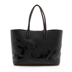 Christian Louboutin Leather Cabata Logo Tote (SHF-11905)