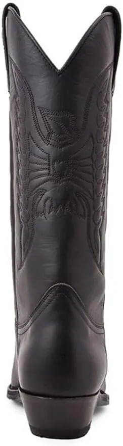 CHUUMEE Men's Fashion Pointed Toe High Heel Embroidered Durable Western Work Cowboy Boots