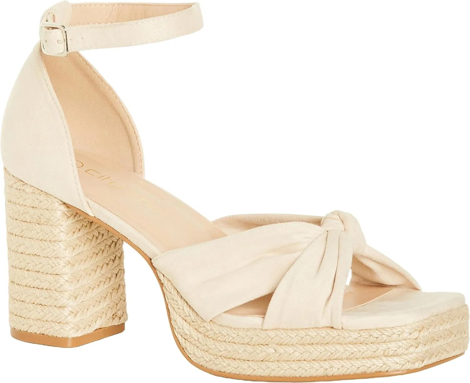 City Chic Women's Platform Oakley Heel Sandal
