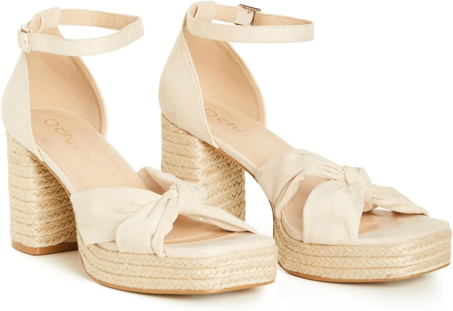 City Chic Women's Platform Oakley Heel Sandal