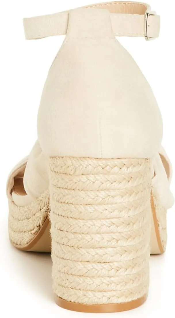 City Chic Women's Platform Oakley Heel Sandal