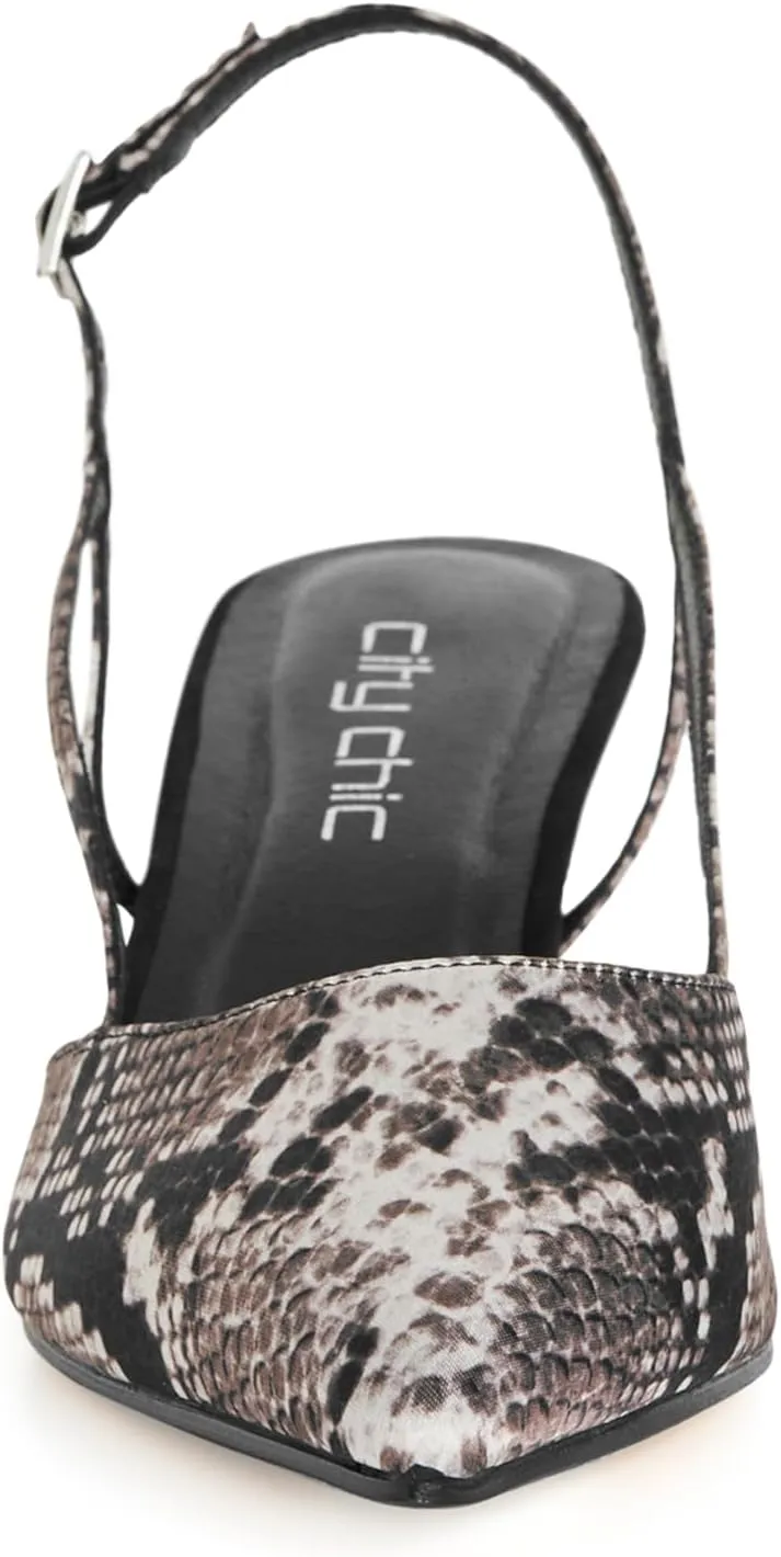 City Chic Women's Slingback-Mila