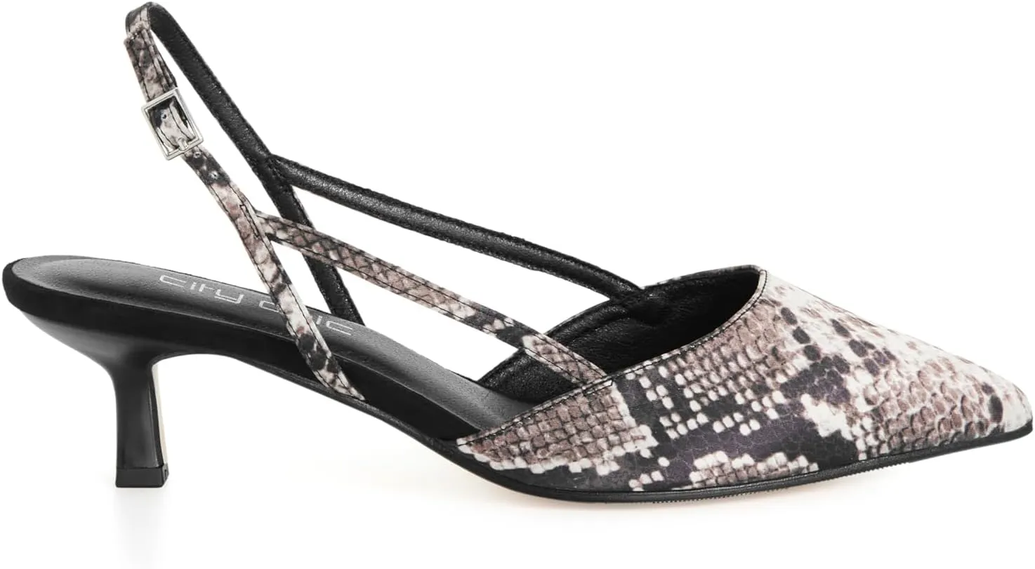 City Chic Women's Slingback-Mila