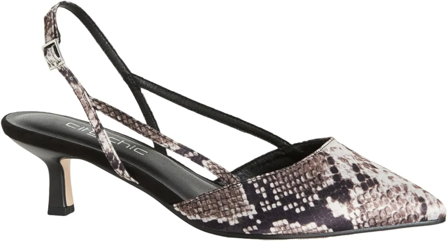 City Chic Women's Slingback-Mila