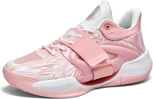 CJSPORX Men Women Basketball Shoes Breathable Non Slip Outdoor Fashion Sneakers
