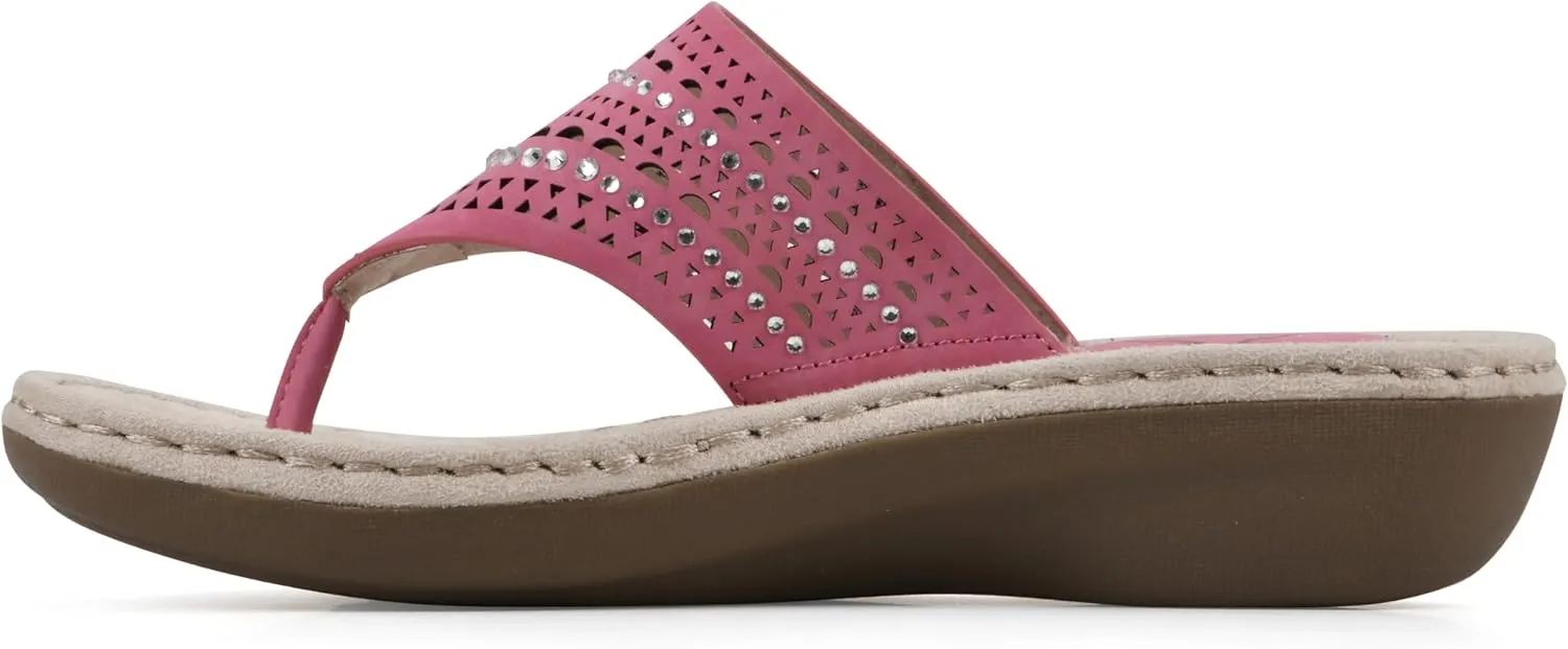 CLIFFS BY WHITE MOUNTAIN Women's Comate Flip-Flop