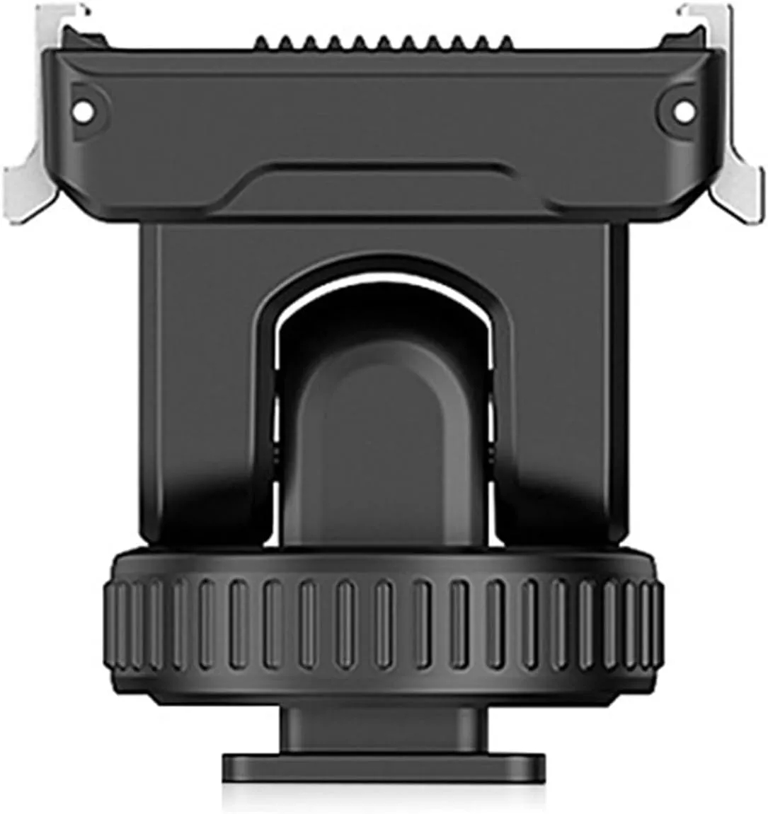 Cold Shoe Mount Adapter Quick Release Stand for Action 5 Professional 4 3 Cameras with Metal Lock and Flexible Tilt
