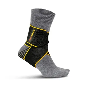 CopperJoint Ankle Wrap - Arch Support Brace, Achilles Tendonitis Relief, & Plantar Fasciitis Relief - Copper Infused, Lightweight with Adjustable Strap for Foot & Ankle - All Day Comfort