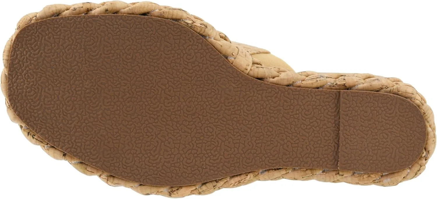 Corkys Footwear Women's Resting Beach Face Wedges