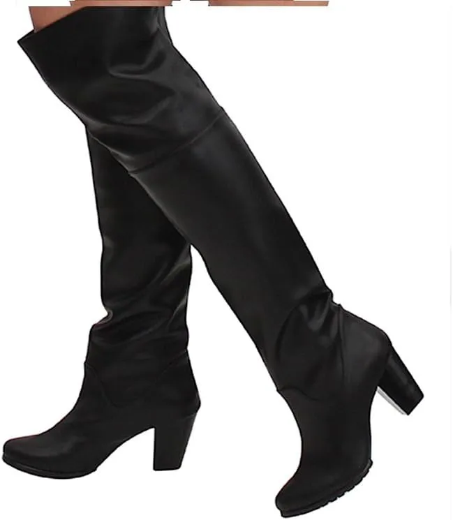 Cri de Coeur Women's Jaden Over The Knee Vegan Boot