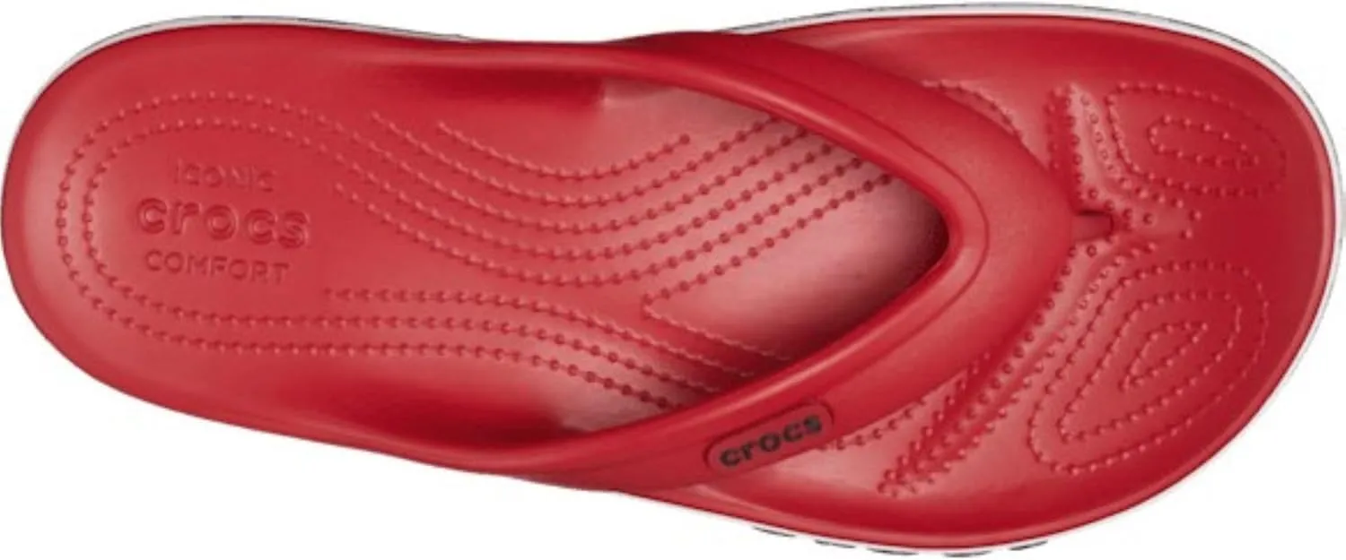 Crocs Men's and Women's Bayaband Flip Flop | Casual Flip Flops | Shower Shoes