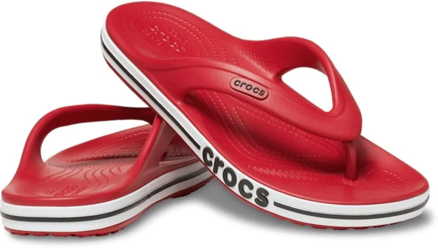 Crocs Men's and Women's Bayaband Flip Flop | Casual Flip Flops | Shower Shoes