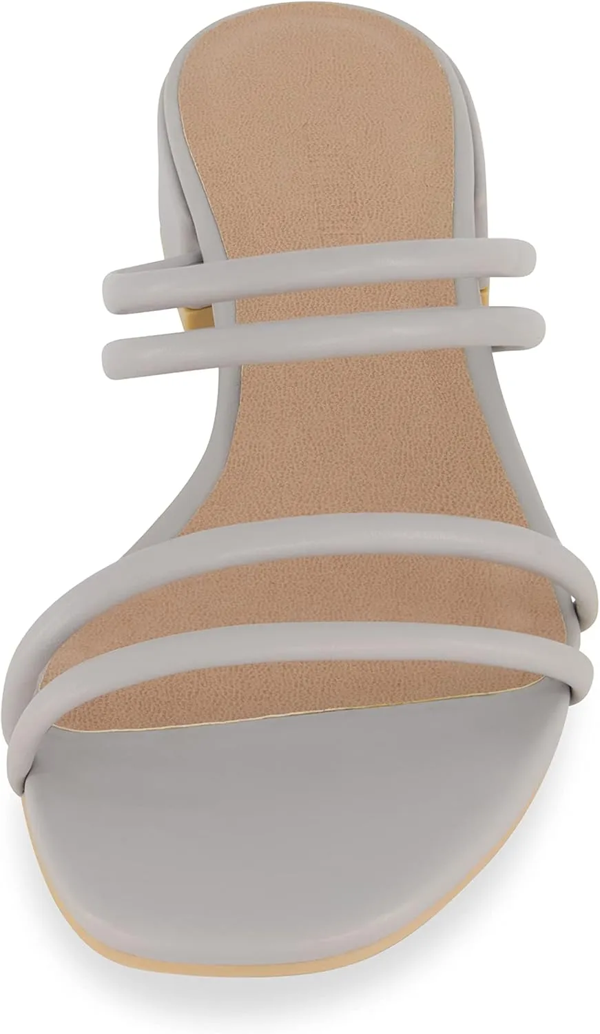 CUSHIONAIRE Women's Nora low block heel sandal  Memory Foam