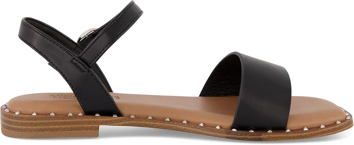 CUSHIONAIRE Women's Verona one band sandal  Memory Foam