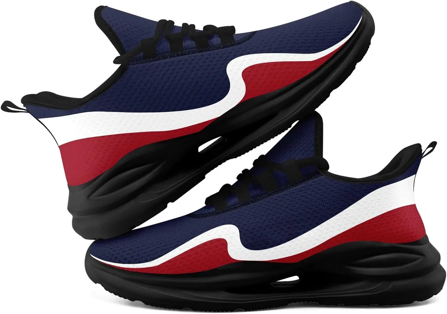 Custom Mens Road Running Shoes Personalize Breathable Baseball Athletic Sneakers Lightweight Walking Shoe Gym Trainers