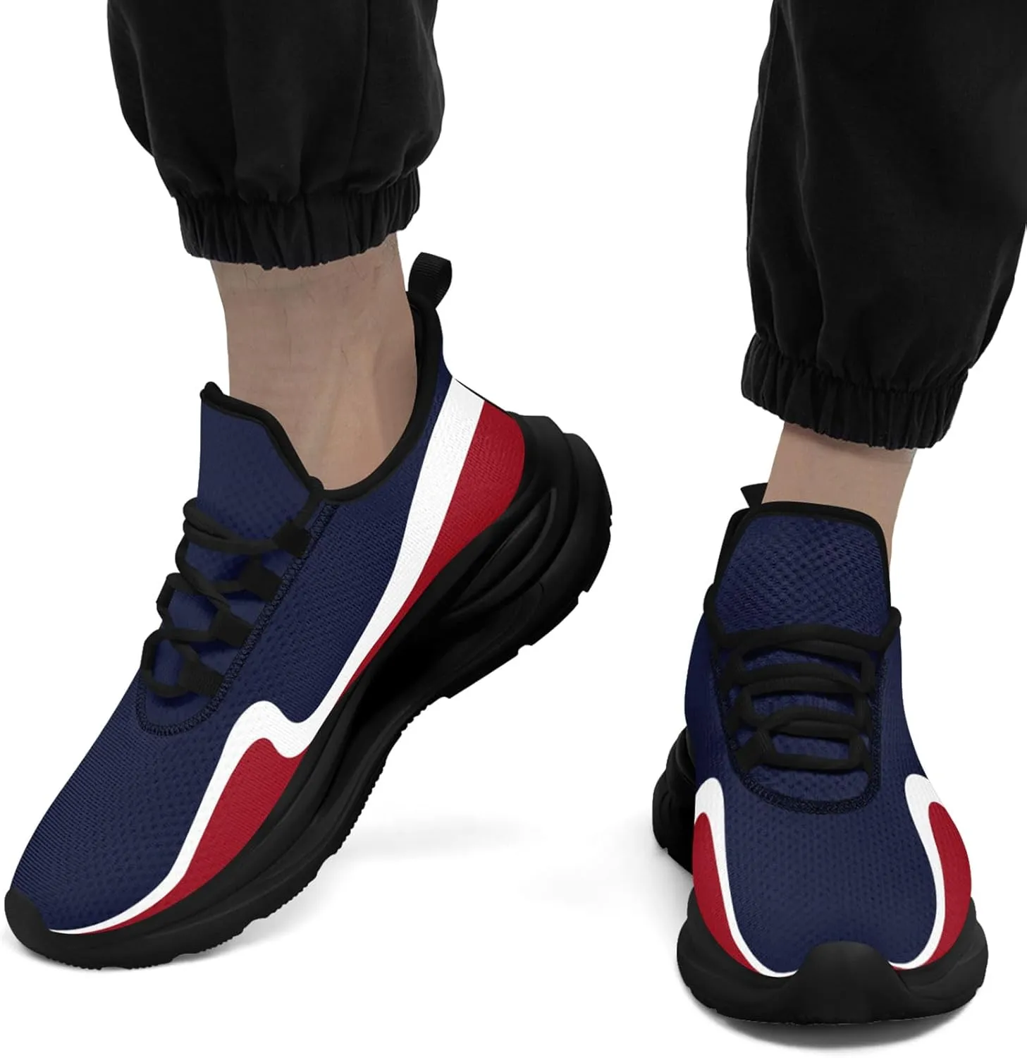 Custom Mens Road Running Shoes Personalize Breathable Baseball Athletic Sneakers Lightweight Walking Shoe Gym Trainers