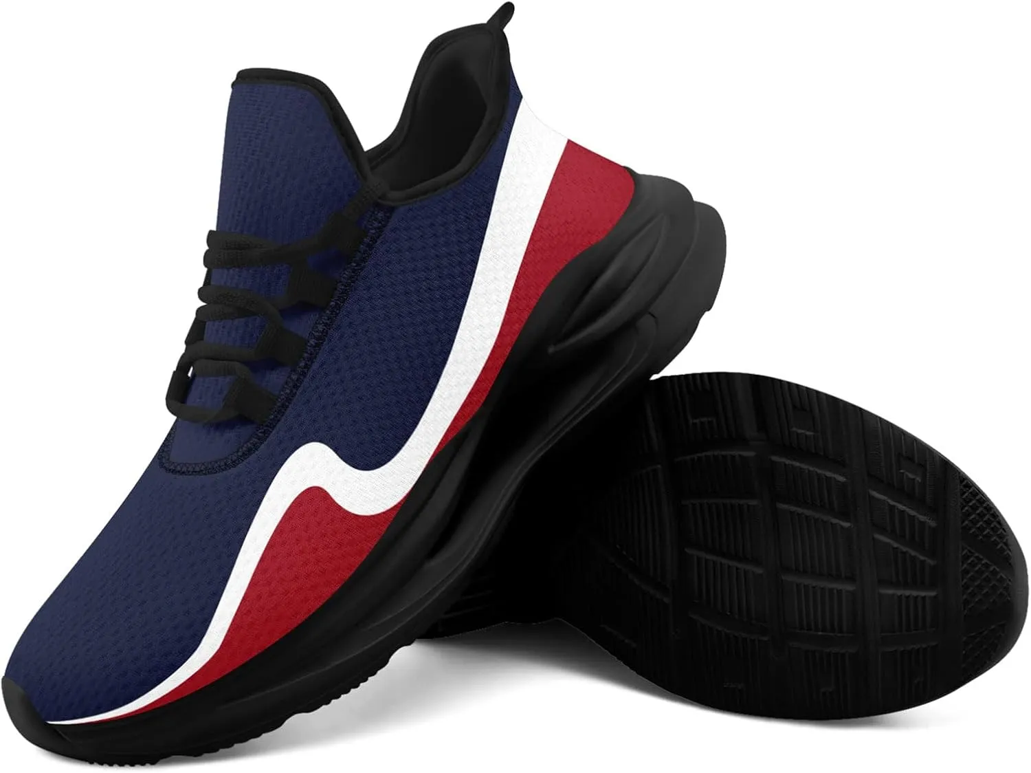 Custom Mens Road Running Shoes Personalize Breathable Baseball Athletic Sneakers Lightweight Walking Shoe Gym Trainers