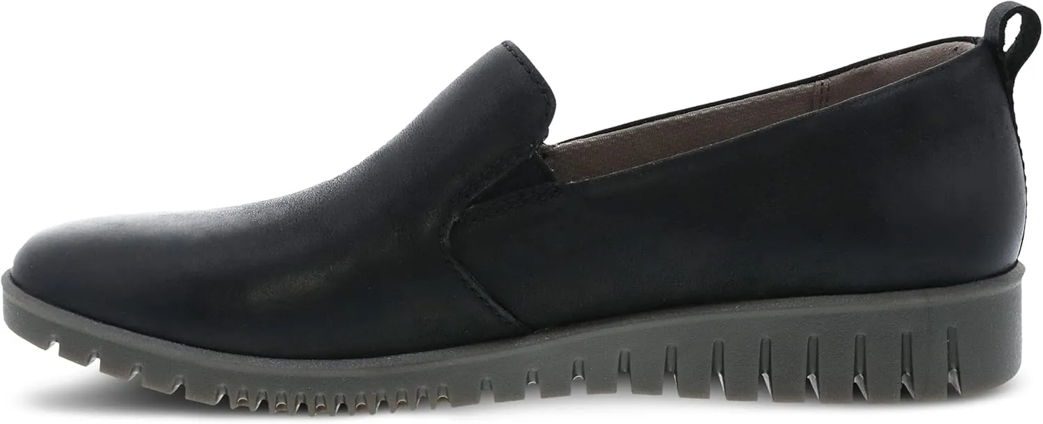 Dansko Women's Linley Lightweight Loafer - Leather Uppers and Blown Rubber Outsoles are Durable and Flexible - Versatile Casual to Dressy Footwear