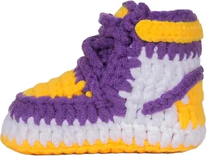 Diaper Book Club Baby Sneakers Crochet Hypebeast Shoes for Toddler Sneakerheads, Soft Booties for Boys & Girls, Designer Kids Fashion, Breathable & Comfortable Children's Kicks
