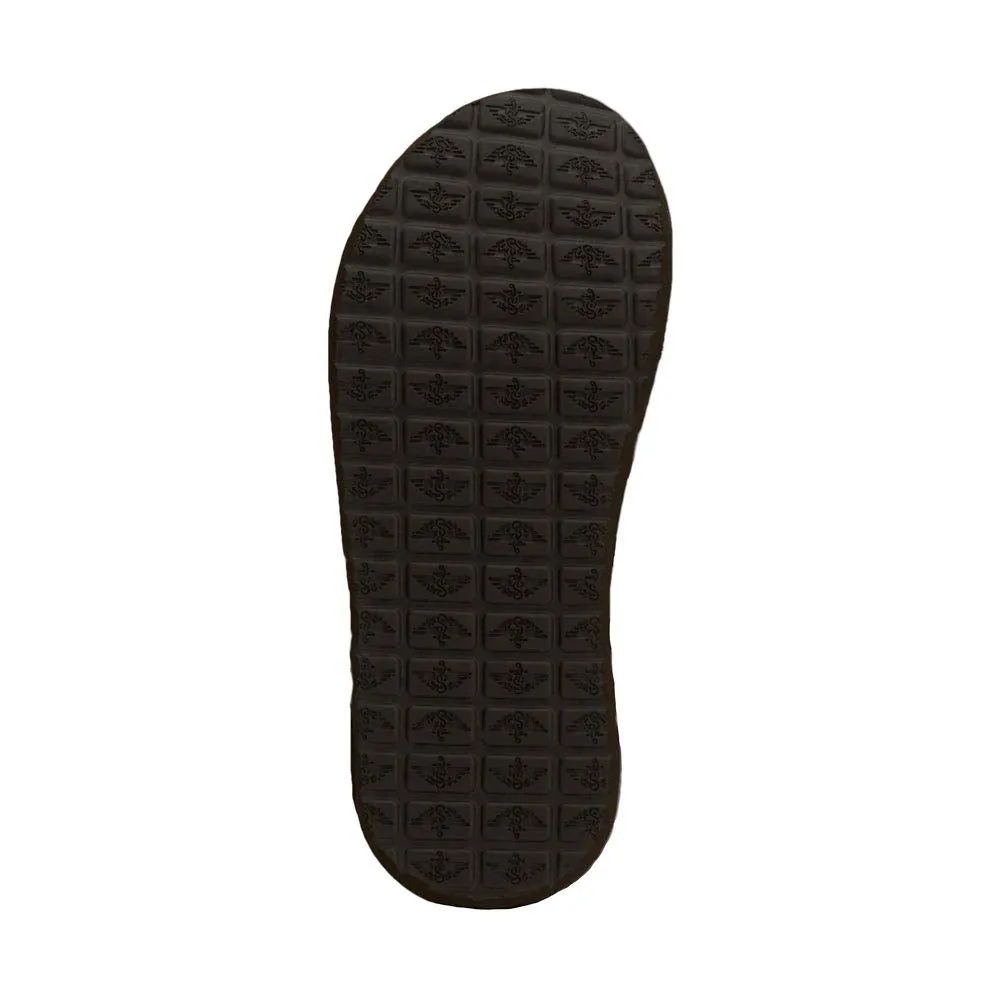 DOCKERS Mens Freddy Casual Flip-Flop Sandal Shoe, Black, 10 M