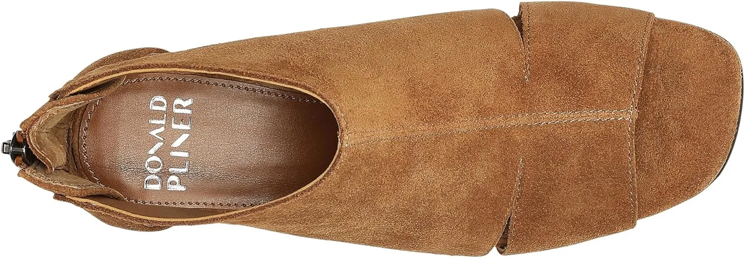 Donald Pliner Women's PERRA Heeled Sandal - Comfortable & Stylish Peep Toe Sandal, Ideal for Work, Parties & Casual Wear