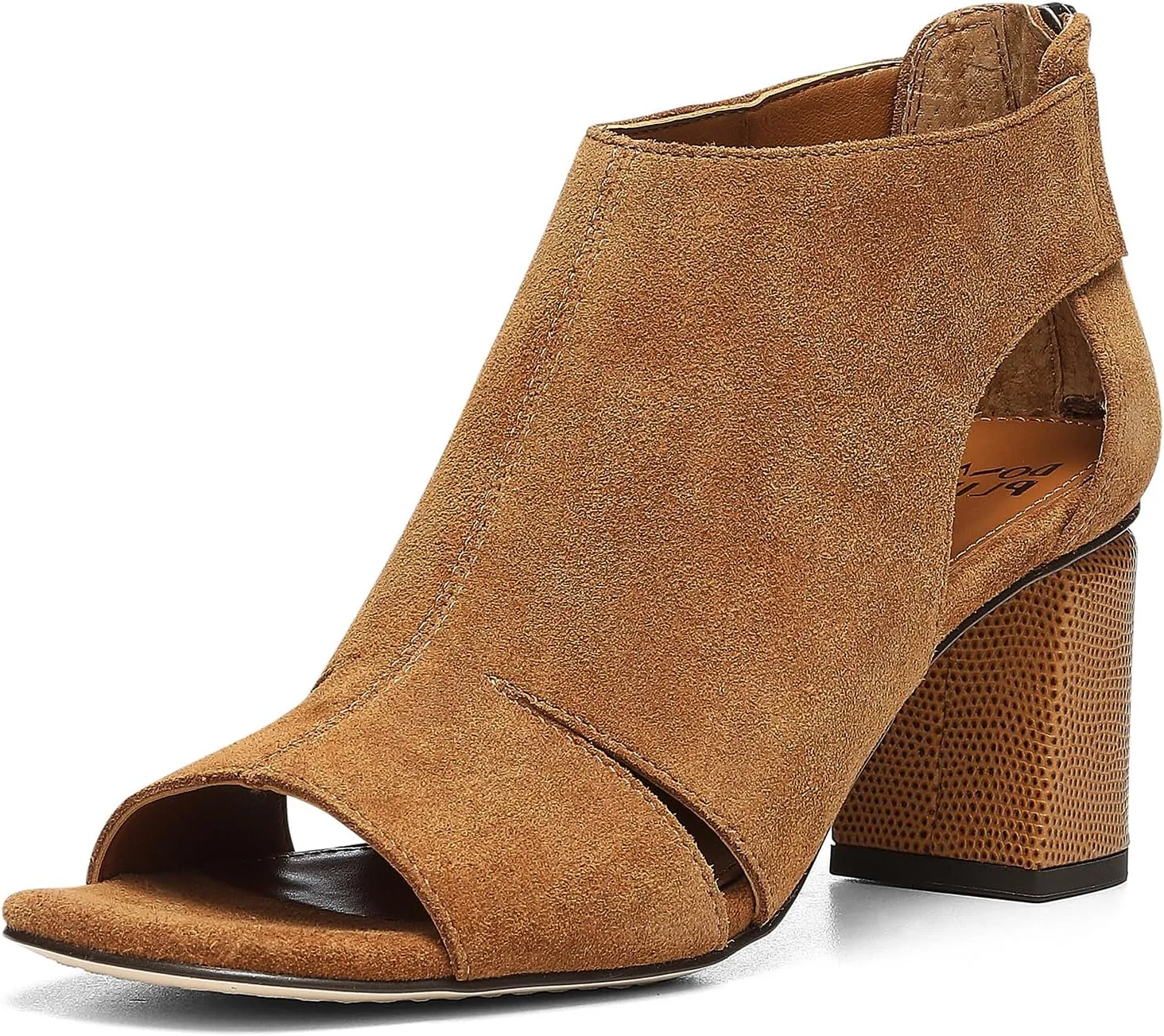 Donald Pliner Women's PERRA Heeled Sandal - Comfortable & Stylish Peep Toe Sandal, Ideal for Work, Parties & Casual Wear