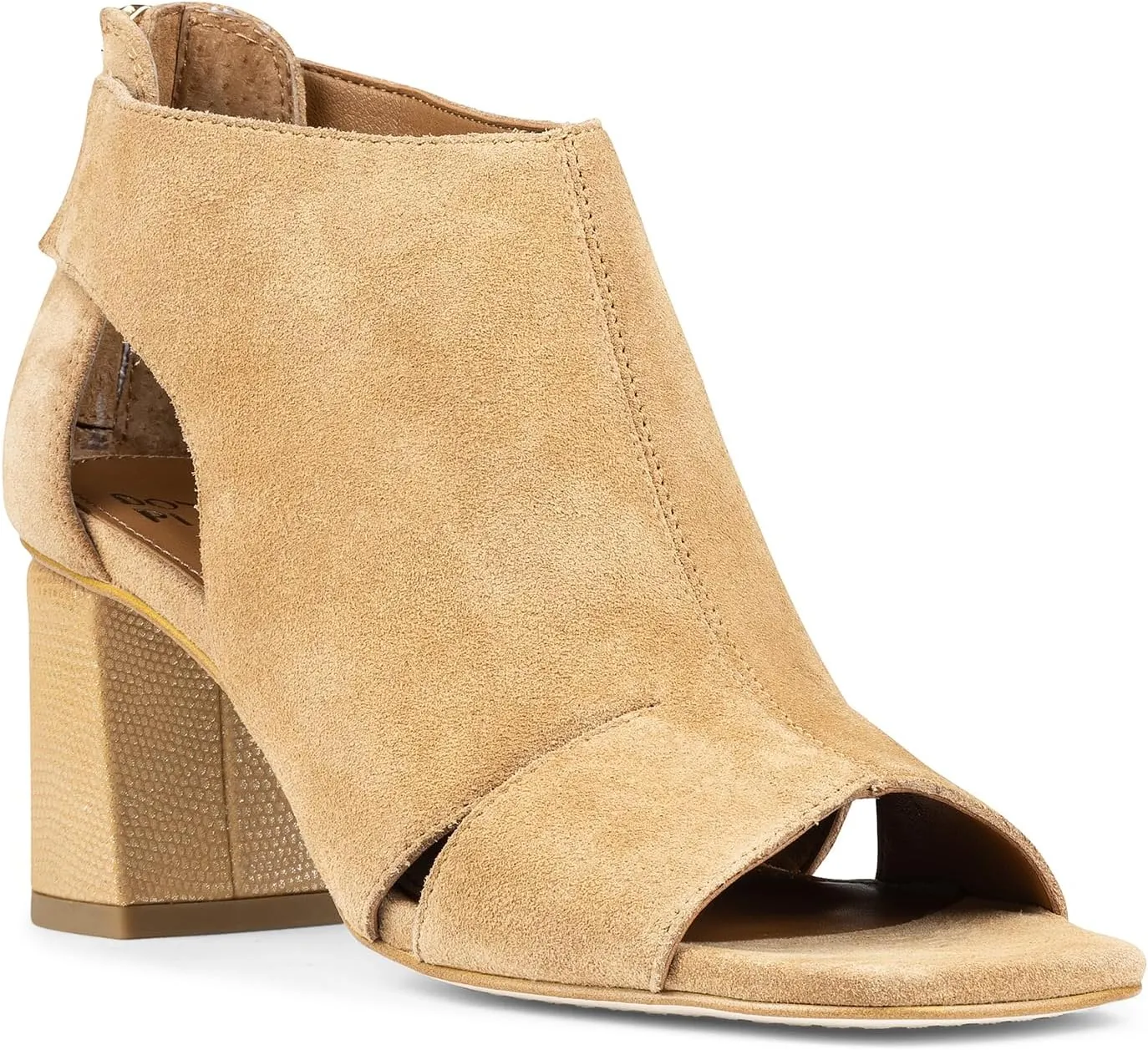 Donald Pliner Women's PERRA Heeled Sandal - Comfortable & Stylish Peep Toe Sandal, Ideal for Work, Parties & Casual Wear