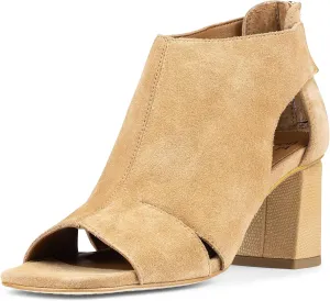 Donald Pliner Women's PERRA Heeled Sandal - Comfortable & Stylish Peep Toe Sandal, Ideal for Work, Parties & Casual Wear