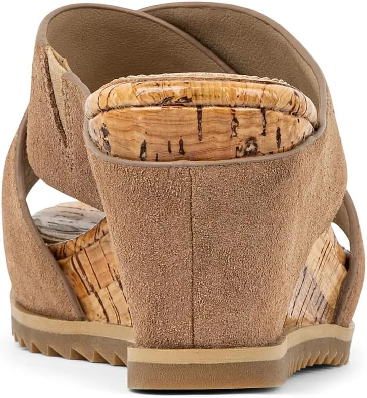 Donald Pliner Women's SISU Wedge Sandals, Comfortable Sandals, Women’s Sandals, Platform Sandals, 2.5-Inch Heel, Heeled Sandal, Toe-Ring Sandal