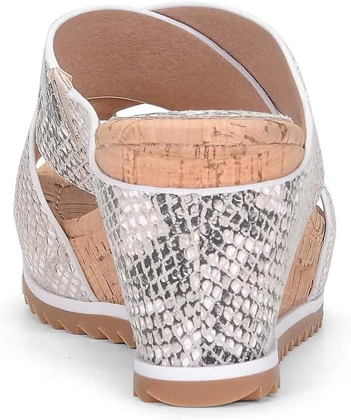Donald Pliner Women's SISU Wedge Sandals, Comfortable Sandals, Women’s Sandals, Platform Sandals, 2.5-Inch Heel, Heeled Sandal, Toe-Ring Sandal