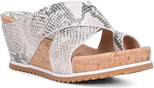 Donald Pliner Women's SISU Wedge Sandals, Comfortable Sandals, Women’s Sandals, Platform Sandals, 2.5-Inch Heel, Heeled Sandal, Toe-Ring Sandal