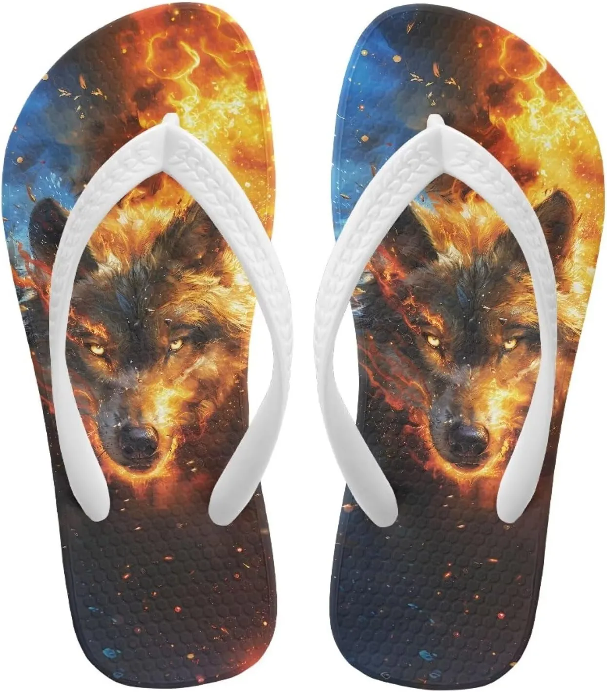 Doojoayie Boys Flip Flops Summer Water Sandals Non Slip Kids Sandals Cute Animals