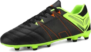 DREAM PAIRS Mens Sport Flexible Athletic Lace Up Light Weight Outdoor Cleats Football Soccer Shoes