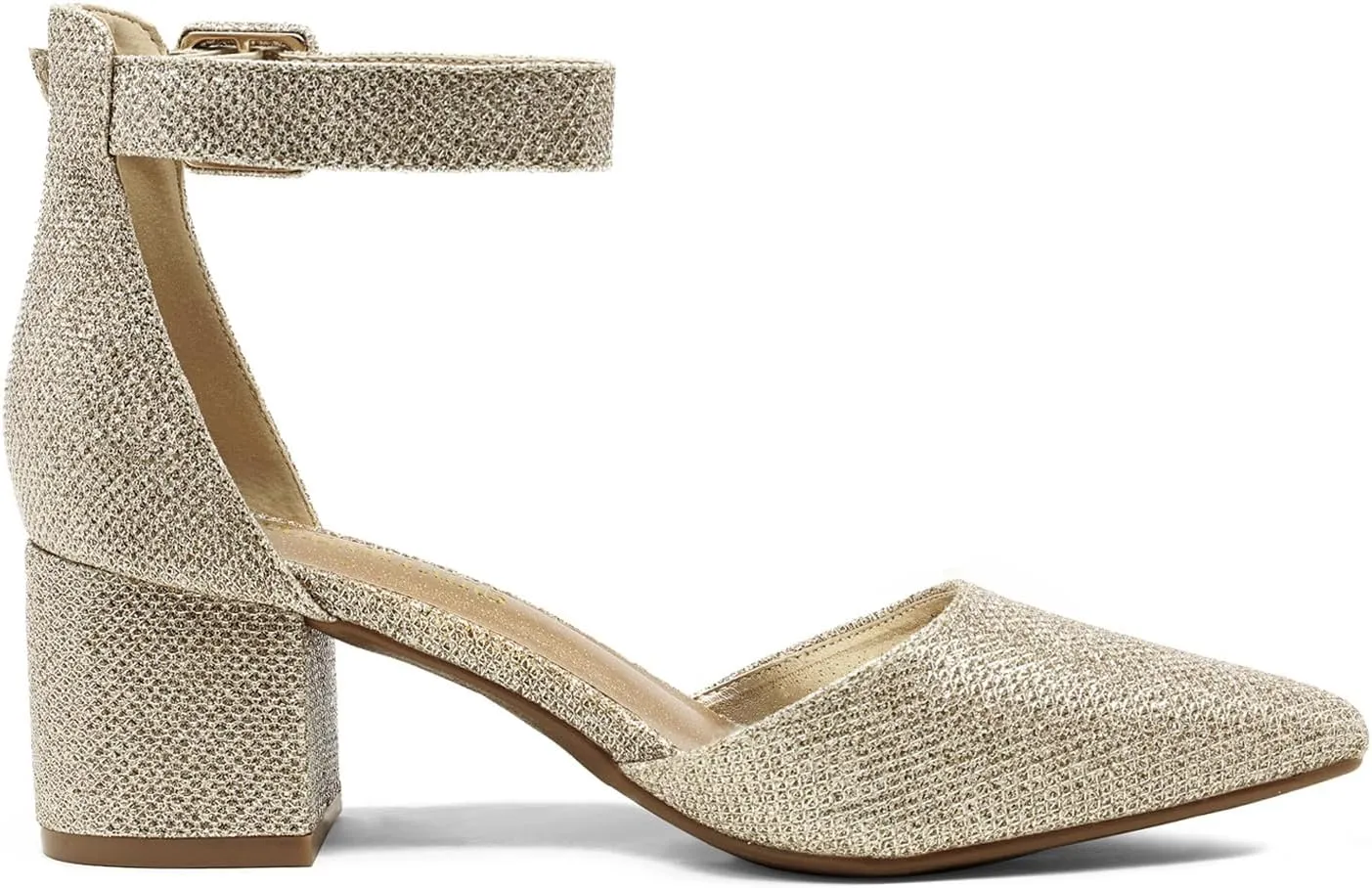 DREAM PAIRS Women's Low Heel Pump Shoes