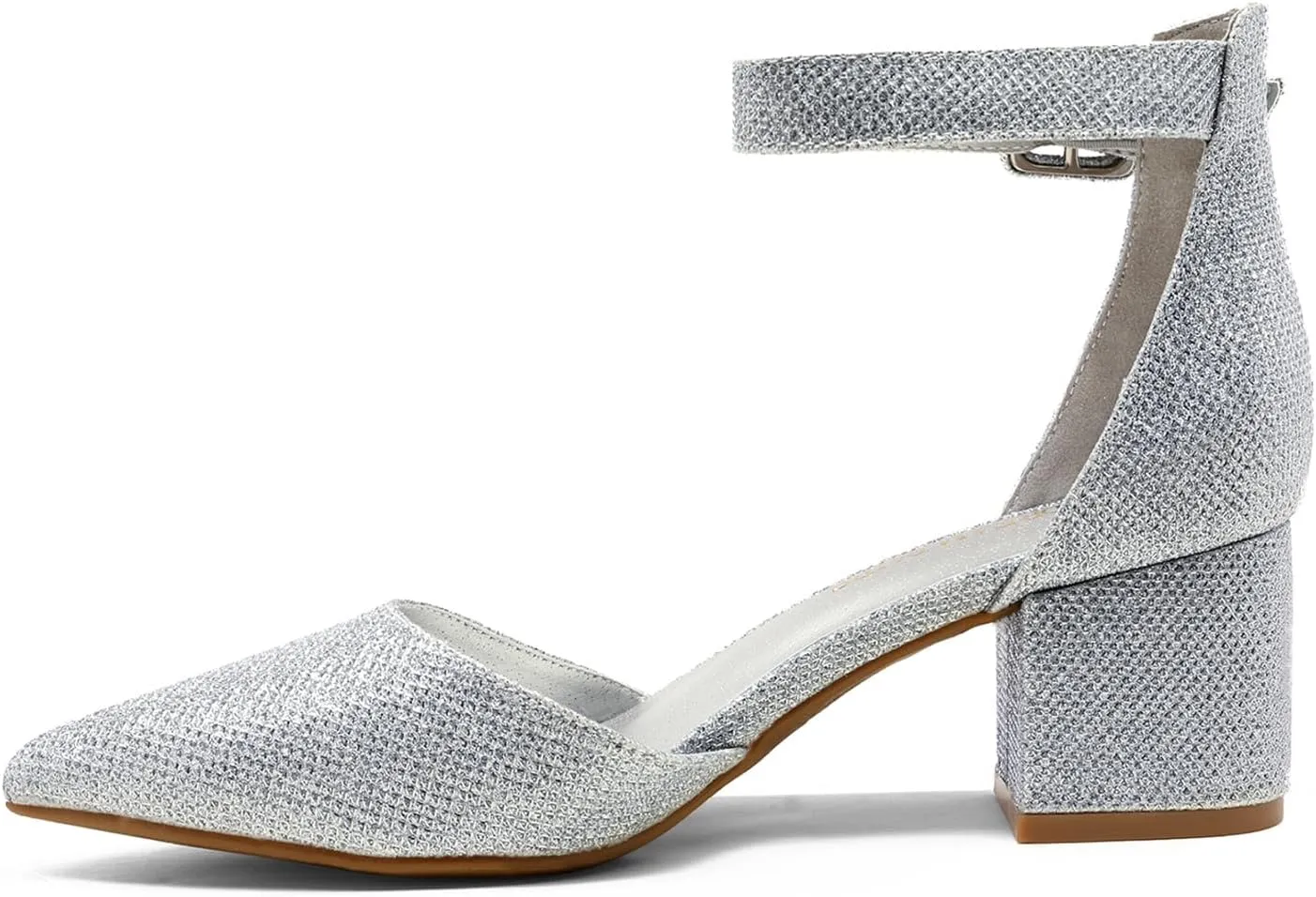 DREAM PAIRS Women's Low Heel Pump Shoes
