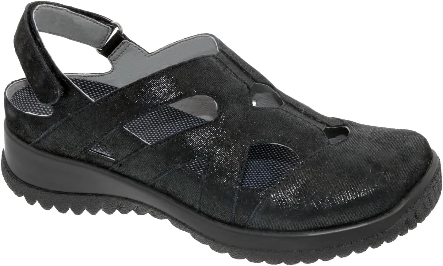 Drew Women's Smiles Casual Comfortable Sandal with Adjustable Heel Strap