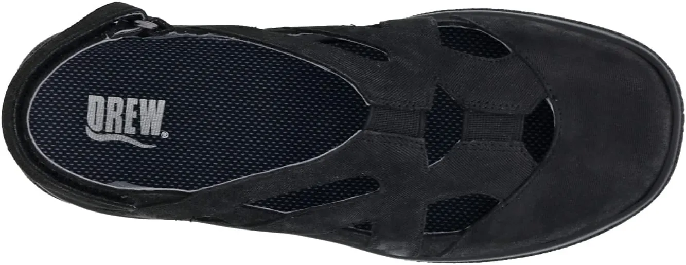 Drew Women's Smiles Casual Comfortable Sandal with Adjustable Heel Strap